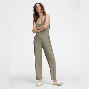 𝚁𝚊𝚐 & 𝙱𝚘𝚗𝚎 ~ Tia Jumpsuit in Light Olive